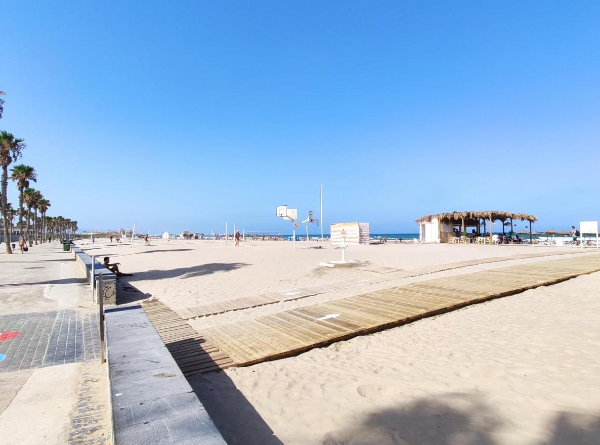 Apartamento Playa Valência Exterior foto